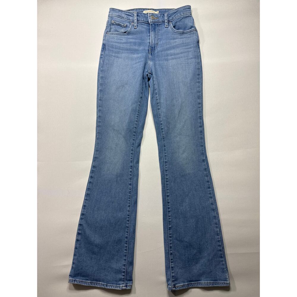 Levi's 725 Women's High Rise Bootcut Blue Jeans - Size 26x32 (26x30.5)
